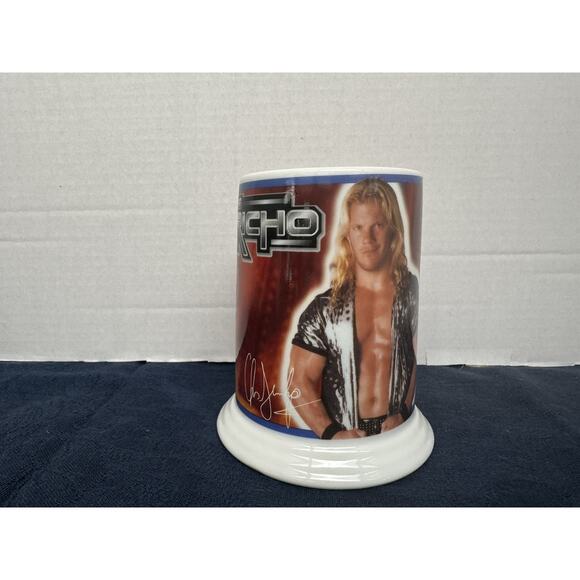 Chris Jericho WWF Official World Wrestling Federation Collector Steins 2001‎ Mug - Picture 1 of 4